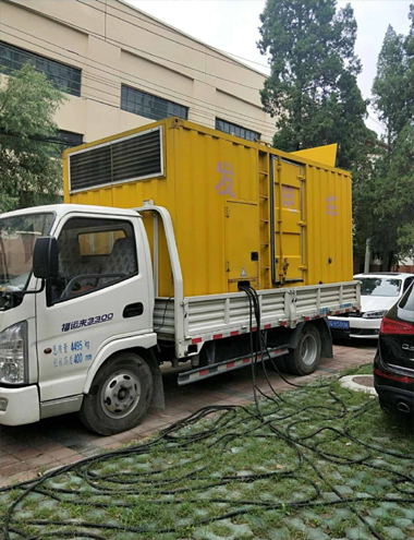 定兴发电车出租-柴油发电机组排烟系统设计要求及其考虑因素